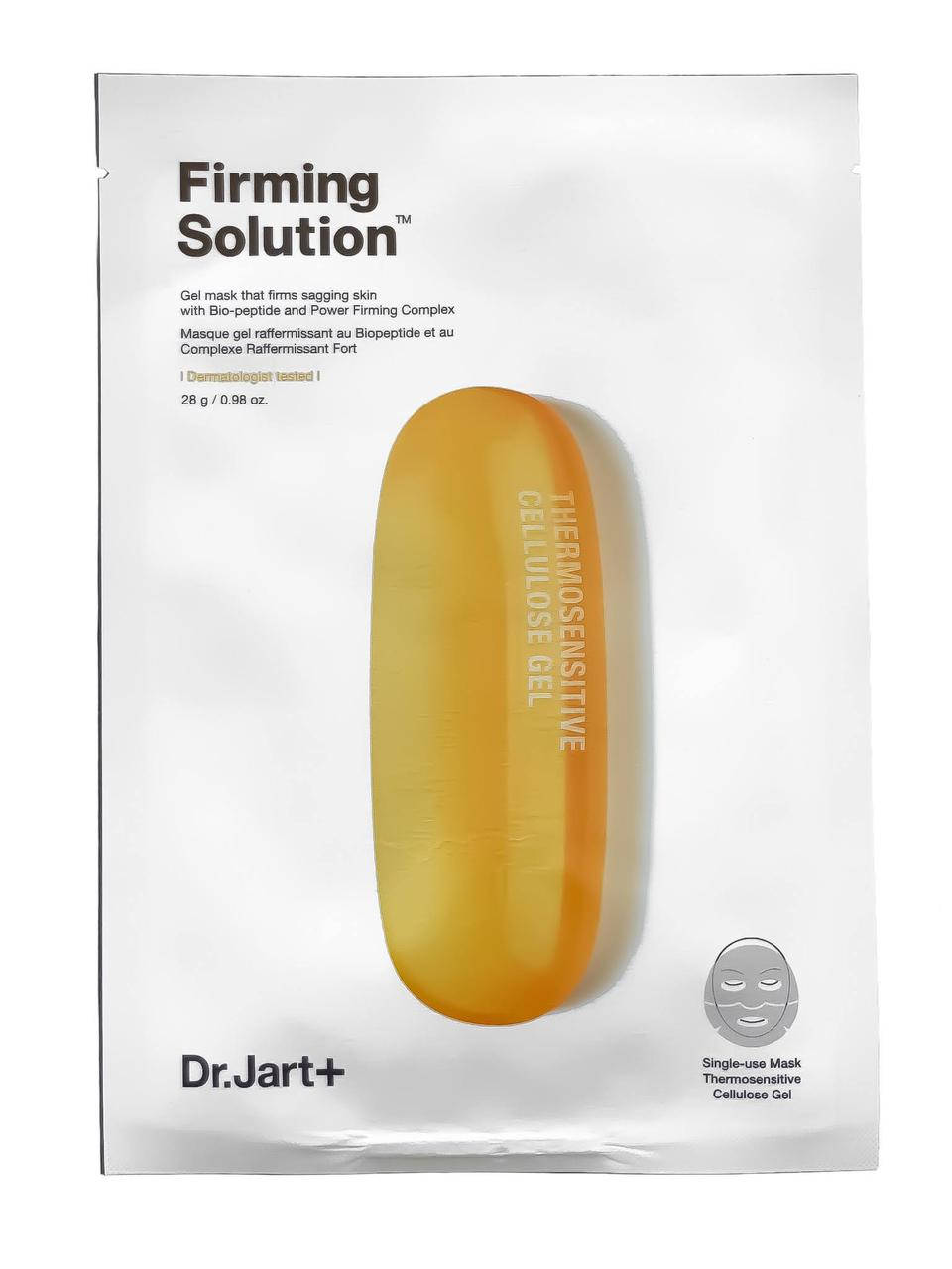 Маска для лица гидрогелевая антивозрастная Dr.Jart + Dermask Intra Jet Firming Solution
Маска для лица гидрогелевая антивозрастная Dr.Jart + Dermask Intra Jet Firming Solution