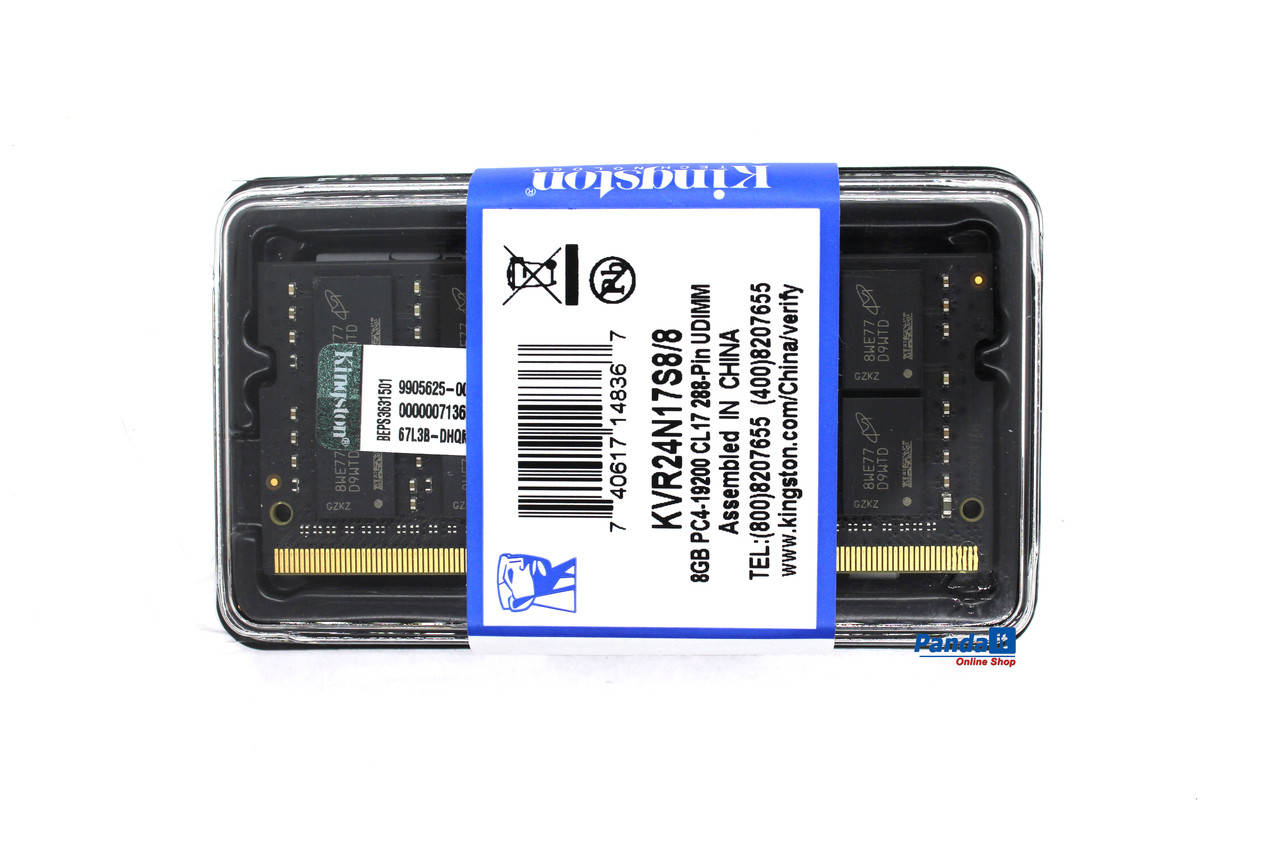 Оперативная память Kingston SODIMM DDR4-2400 8192MB PC4-19200 (KVR24S17S8/8) DDR4 8Gb 2400Mhz
Оперативная память Kingston SODIMM DDR4-2400 8192MB PC4-19200 (KVR24S17S8/8) DDR4 8Gb 2400Mhz