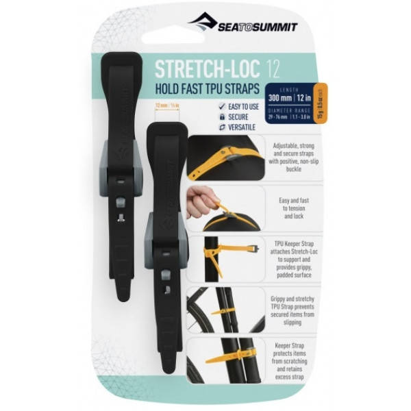 Набор стяжек Sea to Summit Stretch-Loc 15, 12mm x 300mm 2 Pack, Black (STS ATD2079-01020115)
Набор стяжек Sea to Summit Stretch-Loc 15, 12mm x 300mm 2 Pack, Black (STS ATD2079-01020115)