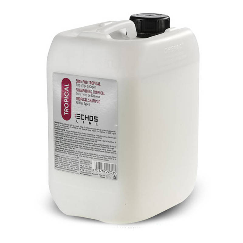 Шампунь тропический для всех типов волос - Echosline Tropical Shampoo 5000ml канистра (Оригинал)
Шампунь тропический для всех типов волос - Echosline Tropical Shampoo 5000ml канистра (Оригинал)
