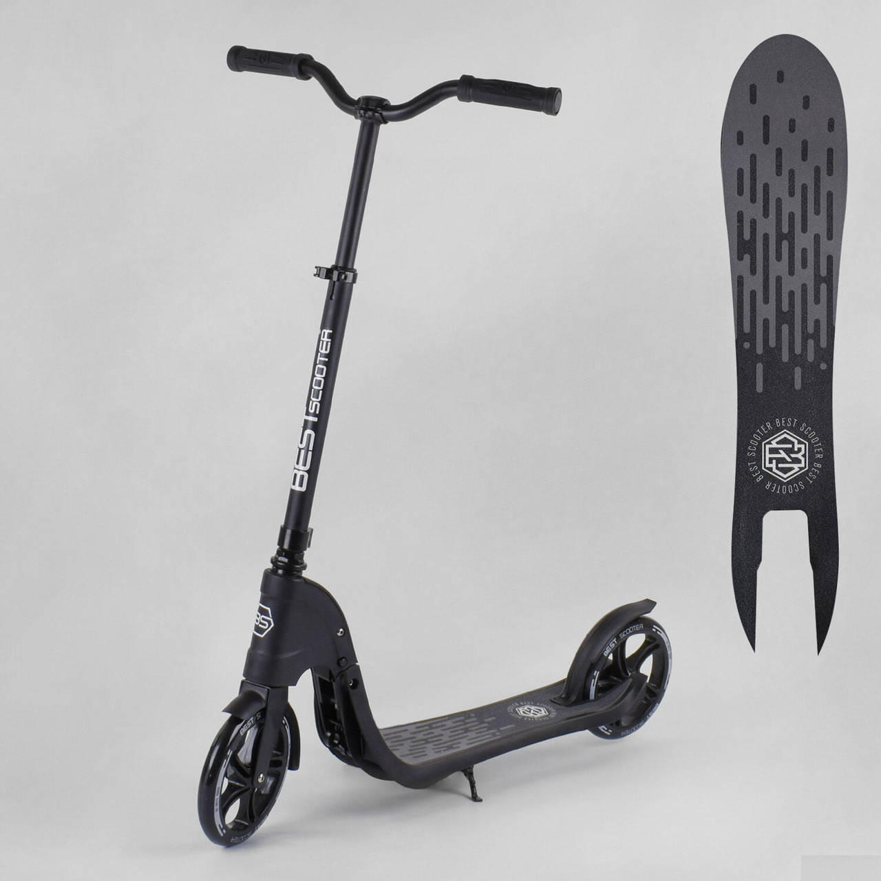 Самокат двухколесный складной Best Scooter 72378, колеса PU - 200 мм, зажим руля, Черный
Самокат двухколесный складной Best Scooter 72378, колеса PU - 200 мм, зажим руля, Черный