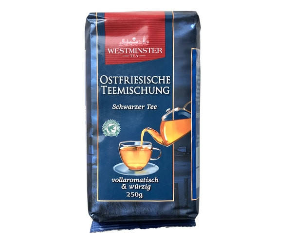 Чай черный листовой Westminster ostfriesische teemischung, моночай 250г Германия, Восточно-Фризский Купаж
Чай черный листовой Westminster ostfriesische teemischung, моночай 250г Германия, Восточно-Фризский Купаж