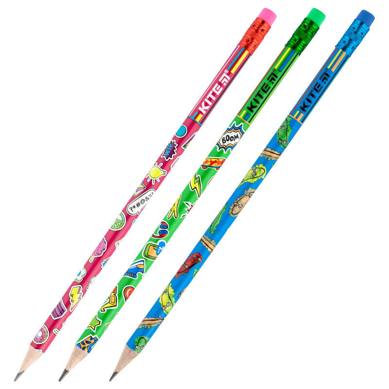 Карандаш графитный с ластиком Kite K20-056-1, 43627, Белый
Карандаш графитный с ластиком Kite K20-056-1, 43627, Белый