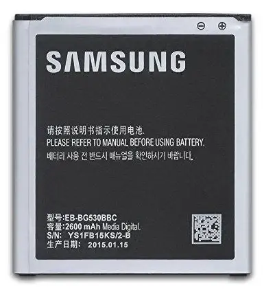 Аккумуляторная батарея EB-BG530BBC для мобильного телефона Samsung G530H G531H Galaxy J3 J5
Аккумуляторная батарея EB-BG530BBC для мобильного телефона Samsung G530H G531H Galaxy J3 J5