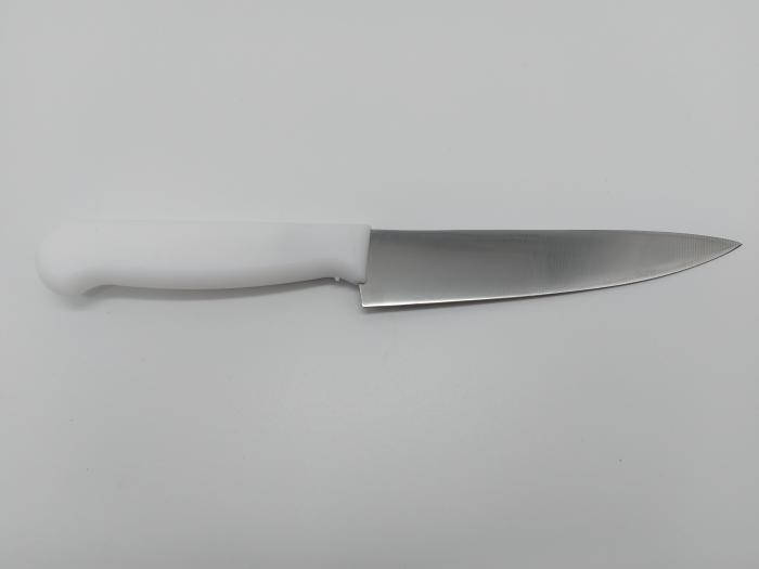 Нож кухонный универсальный с белой ручкой "MASTER" L 26,5 cm лезвие 15 cm Кухонные ножи и подставки
Нож кухонный универсальный с белой ручкой "MASTER" L 26,5 cm лезвие 15 cm Кухонные ножи и подставки