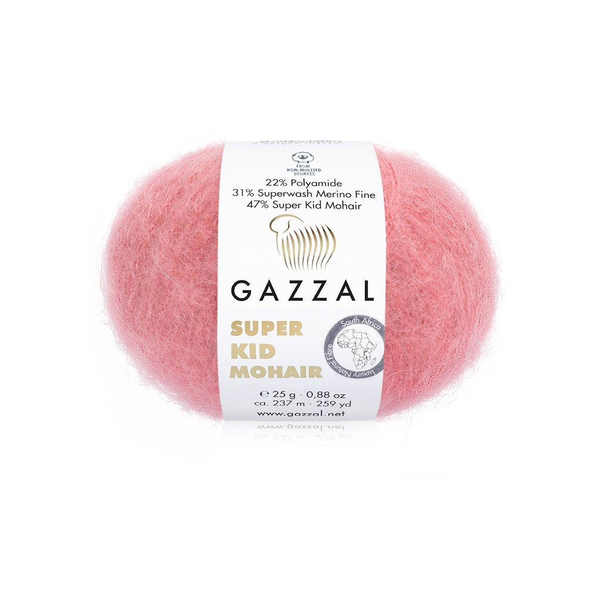 Gazzal Super Kid Mohair (Газал Супер Кид Мохер) № 64430 розовый (Пряжа мохер, нитки для вязания)
Gazzal Super Kid Mohair (Газал Супер Кид Мохер) № 64430 розовый (Пряжа мохер, нитки для вязания)