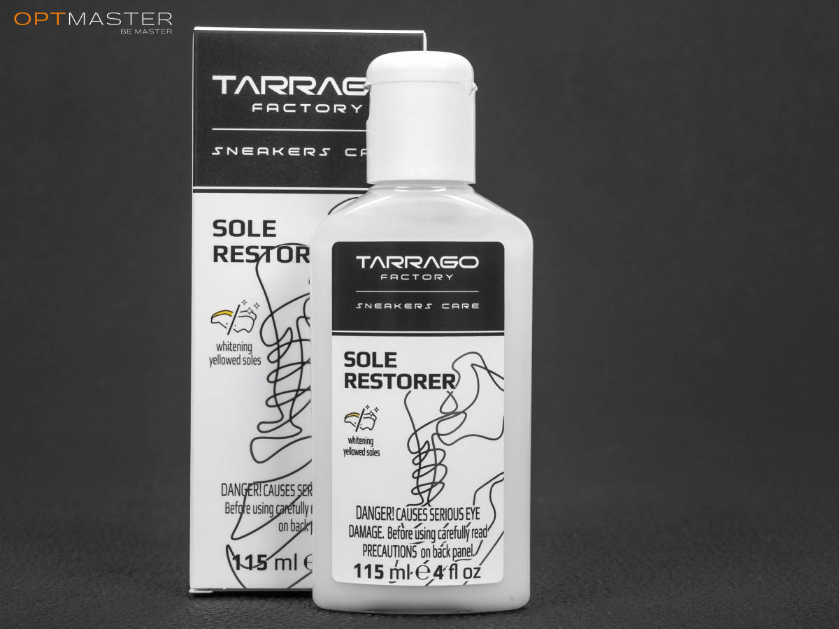 Отбеливатель для белых подошв кроссовок TARRAGO Sneakers Solo Restorer, 115 мл TNF07, Белый
Отбеливатель для белых подошв кроссовок TARRAGO Sneakers Solo Restorer, 115 мл TNF07, Белый