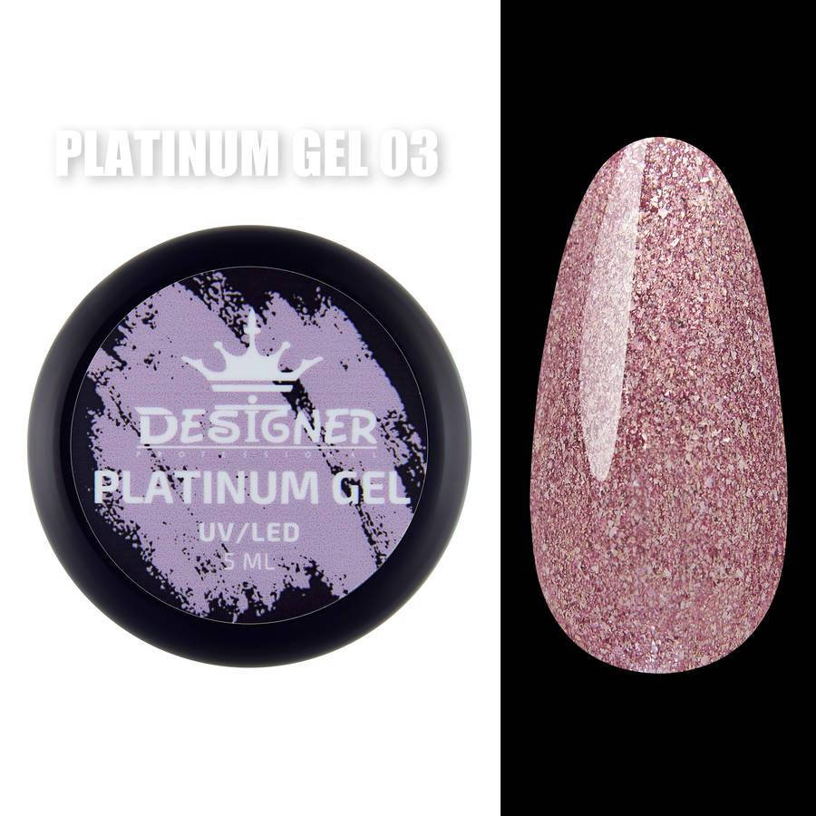 Гель - платинум Platinum Gel Designer Professional (Дизайнер Профессионал) с шиммером, 5 мл. Коралловый 03
Гель - платинум Platinum Gel Designer Professional (Дизайнер Профессионал) с шиммером, 5 мл. Коралловый 03