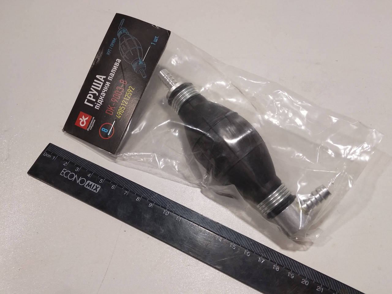 Груша для подкачки топлива "Дорожная карта" (DK-9003-8) штуцер 8 мм (угол/прямой)
Груша для подкачки топлива "Дорожная карта" (DK-9003-8) штуцер 8 мм (угол/прямой)