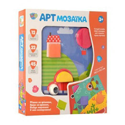Развивающая детская мозаика Limo Toy 12 картинок-шаблонов ребенку от 3-х лет, разноцветная
Развивающая детская мозаика Limo Toy 12 картинок-шаблонов ребенку от 3-х лет, разноцветная