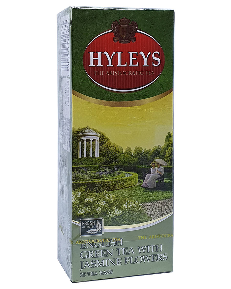 Чай зеленый с жасмином в пакетиках Hyleys Английский зеленый чай с жасмином 25 шт х 2 г (664)
Чай зеленый с жасмином в пакетиках Hyleys Английский зеленый чай с жасмином 25 шт х 2 г (664)