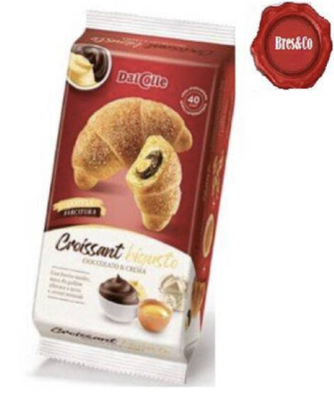 Круассаны с ванильно-шоколадным кремом Dal Colle
Круассаны с ванильно-шоколадным кремом Dal Colle