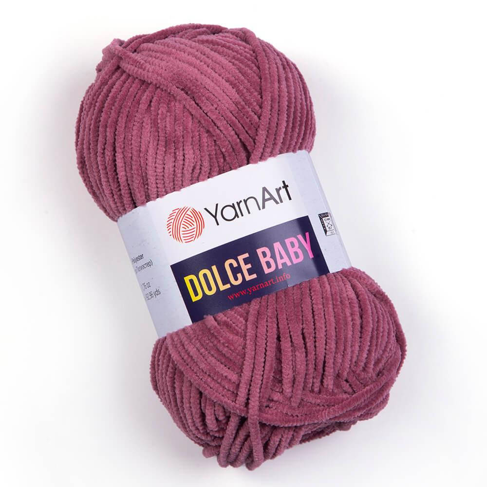 Yarnart Dolce Baby (ЯрнАрт Дольче Беби) №751 сухая роза (Пряжа плюшевая, нитки велюр для вязания)
Yarnart Dolce Baby (ЯрнАрт Дольче Беби) №751 сухая роза (Пряжа плюшевая, нитки велюр для вязания)