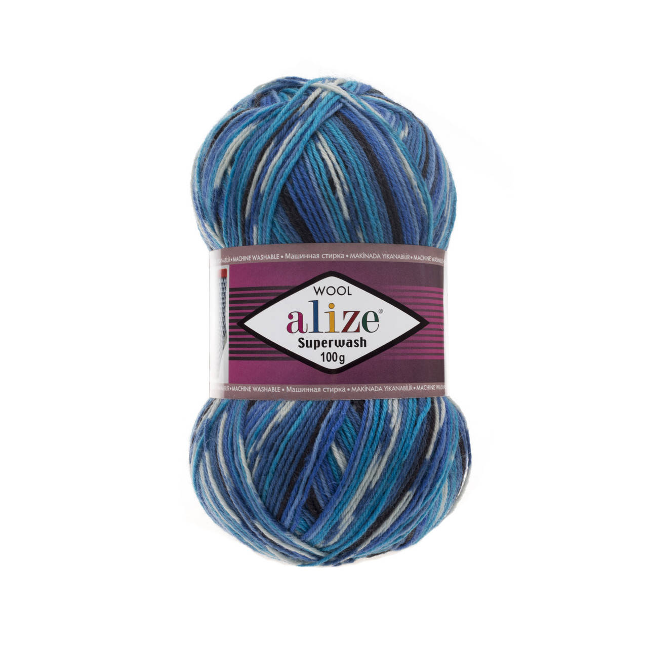 Alize Superwash (Ализе Супервош) № 4446, (Пряжа, нитки для вязания), Секционное крашение
Alize Superwash (Ализе Супервош) № 4446, (Пряжа, нитки для вязания), Секционное крашение
