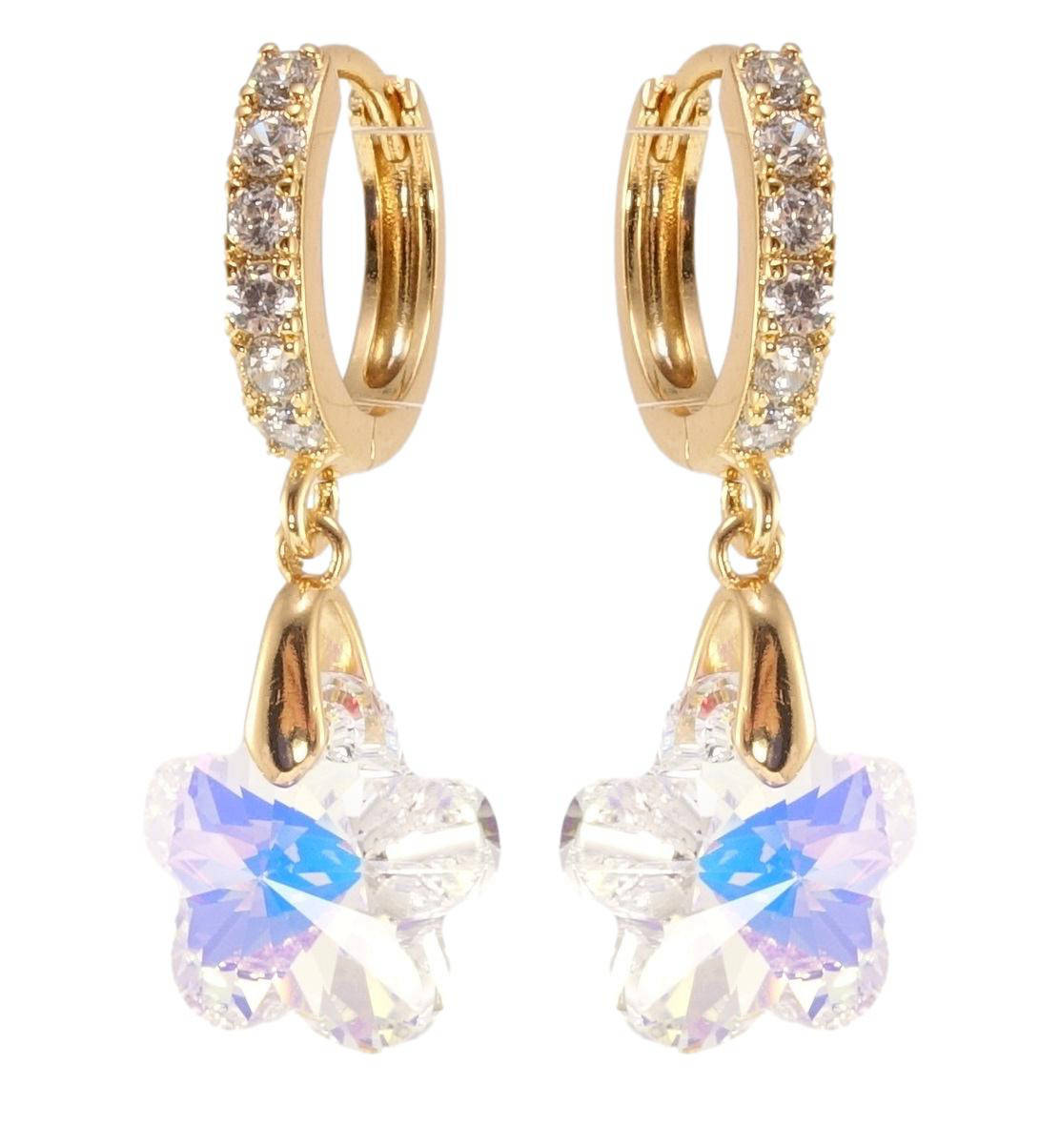 Серьги Xuping Позолота 18K с кр-ми Swarovski колечки "Кристальные звезды Shimmer на колечках"
Серьги Xuping Позолота 18K с кр-ми Swarovski колечки "Кристальные звезды Shimmer на колечках"