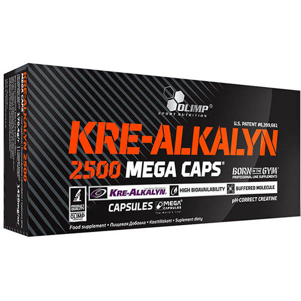 Olimp Labs Kre-Alkalyn 2500 Mega Caps 120 капсул
Olimp Labs Kre-Alkalyn 2500 Mega Caps 120 капсул