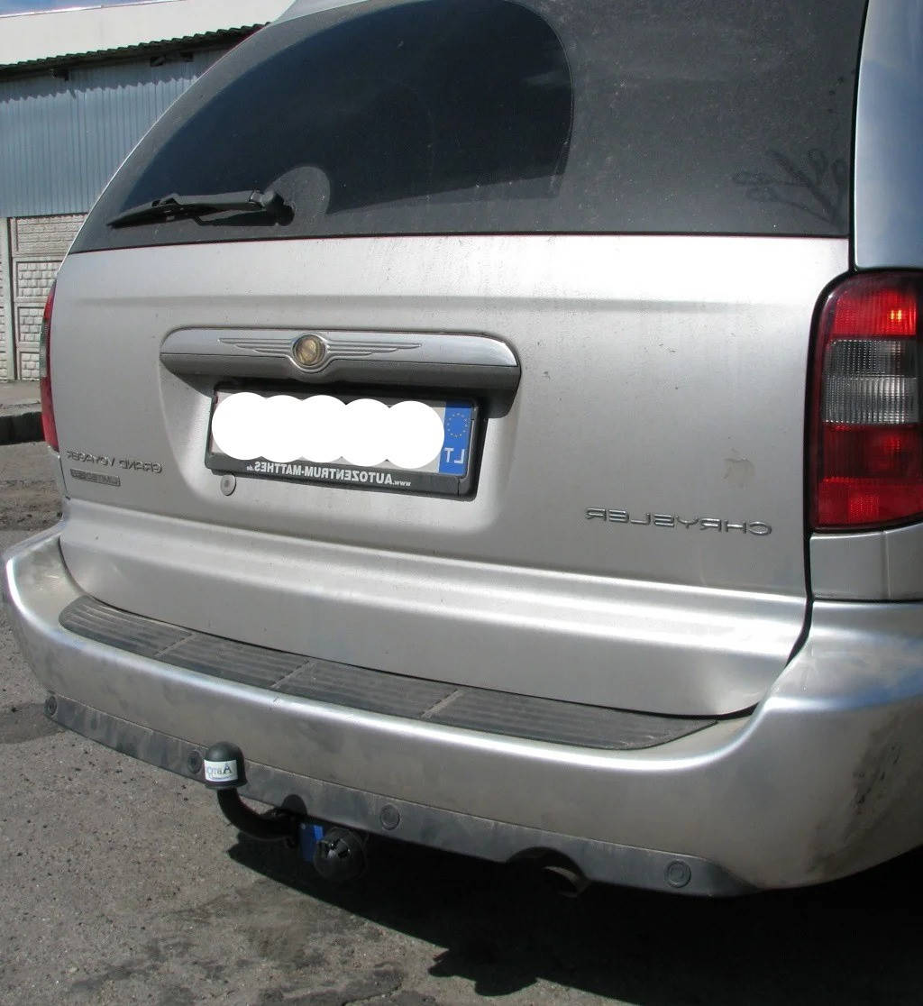 Фаркоп на Chrysler Grand Voyager 2005-2008 р. 
Фаркоп на Chrysler Grand Voyager 2005-2008 р.
