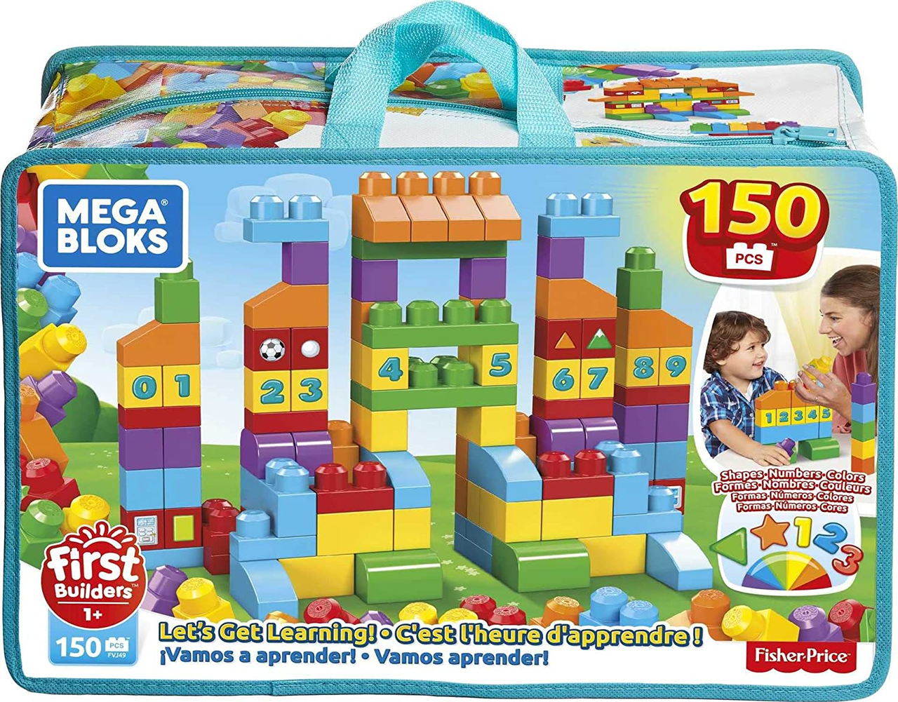 Mega Bloks Конструктор Давайте учиться 150 деталей в сумке FVJ49 Let's Get Learning Building Set
Mega Bloks Конструктор Давайте учиться 150 деталей в сумке FVJ49 Let's Get Learning Building Set