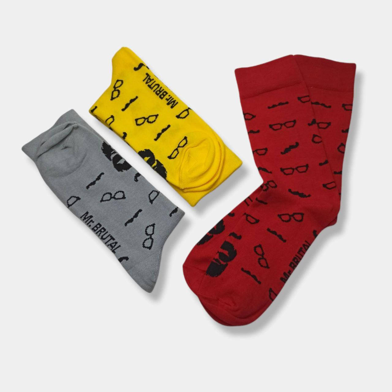 Носки мужские высокие демисезонные ТМ Twinsocks "Mr.Brutal" р.41-43, 43-45 красные, серые, желтые
Носки мужские высокие демисезонные ТМ Twinsocks "Mr.Brutal" р.41-43, 43-45 красные, серые, желтые