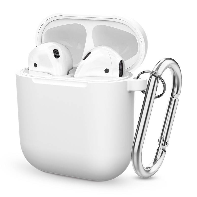 Чехол для Apple Airpods 1 / 2 с карабином Silicone Protective Cover – White, Белый
Чехол для Apple Airpods 1 / 2 с карабином Silicone Protective Cover – White, Белый
