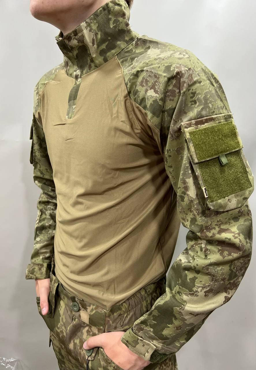 Тактическая рубашка Убакс в зелёном цвете для военных ЗСУ и других специальных структур, Зелёный
Тактическая рубашка Убакс в зелёном цвете для военных ЗСУ и других специальных структур, Зелёный