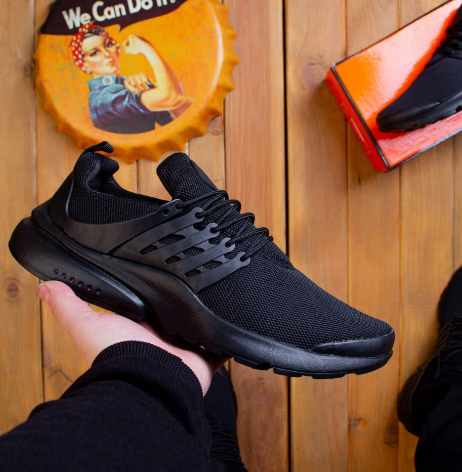 Мужские кроссовки в стиле Nike Air Presto летние в сетку весна-лето-осень. Живое фото, Черный
Мужские кроссовки в стиле Nike Air Presto летние в сетку весна-лето-осень. Живое фото, Черный