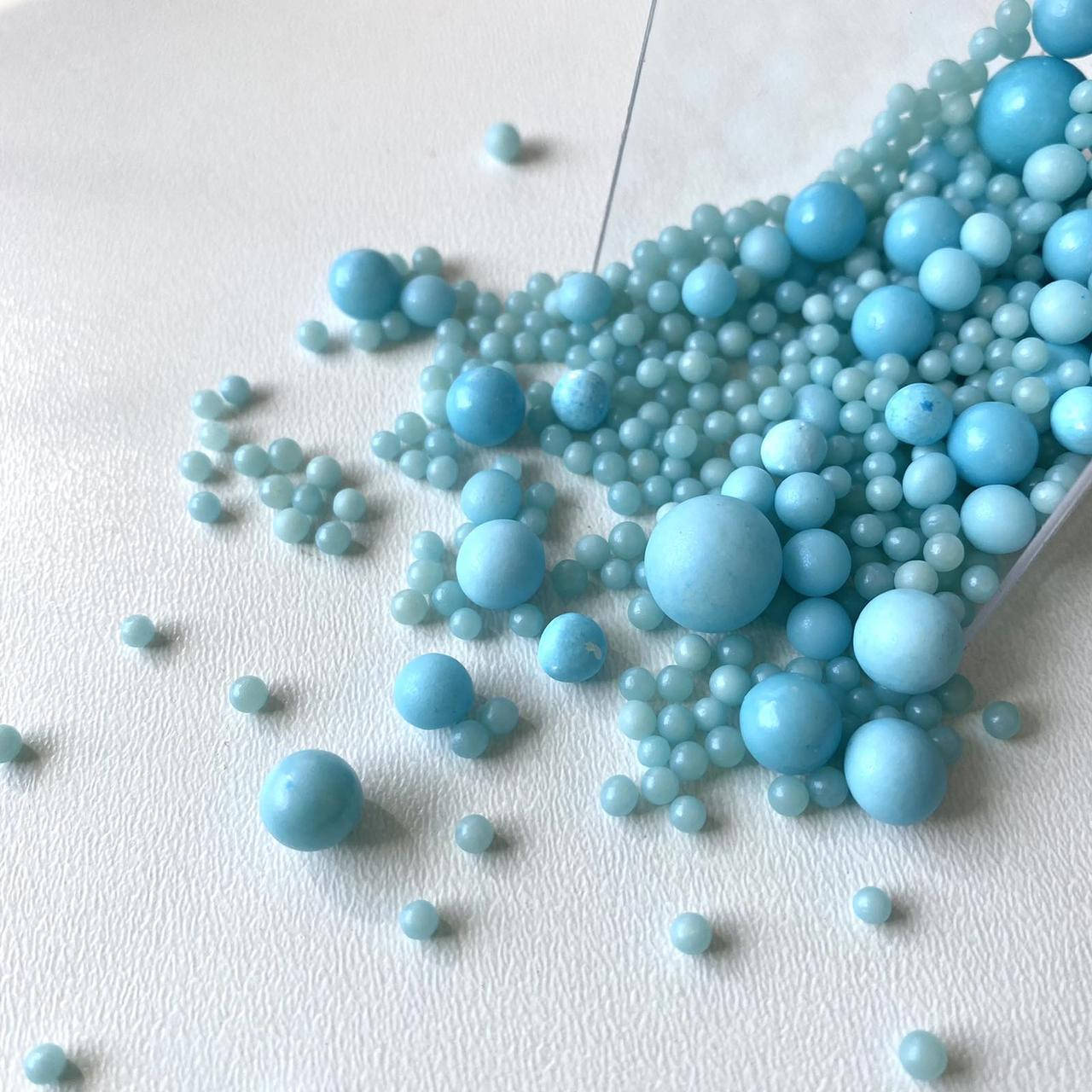 Посыпка сахарная для кондитерских изделий Микс бусинок, 20 г Голубой
Посыпка сахарная для кондитерских изделий Микс бусинок, 20 г Голубой