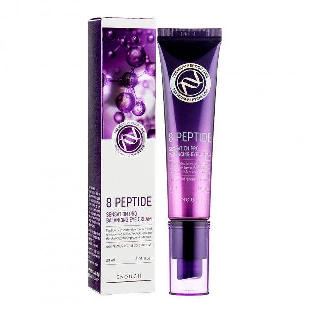 Антивозрастной крем с пептидами для глаз Enough 8 Peptide Sensation Pro Balancing Eye Cream
Антивозрастной крем с пептидами для глаз Enough 8 Peptide Sensation Pro Balancing Eye Cream