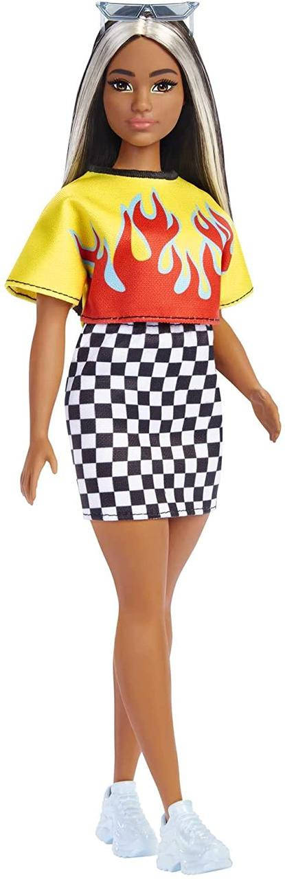 Кукла Барби Модница Barbie Fashionistas Doll, Flame Crop Top and Checkered Skirt 179 HBV13
Кукла Барби Модница Barbie Fashionistas Doll, Flame Crop Top and Checkered Skirt 179 HBV13