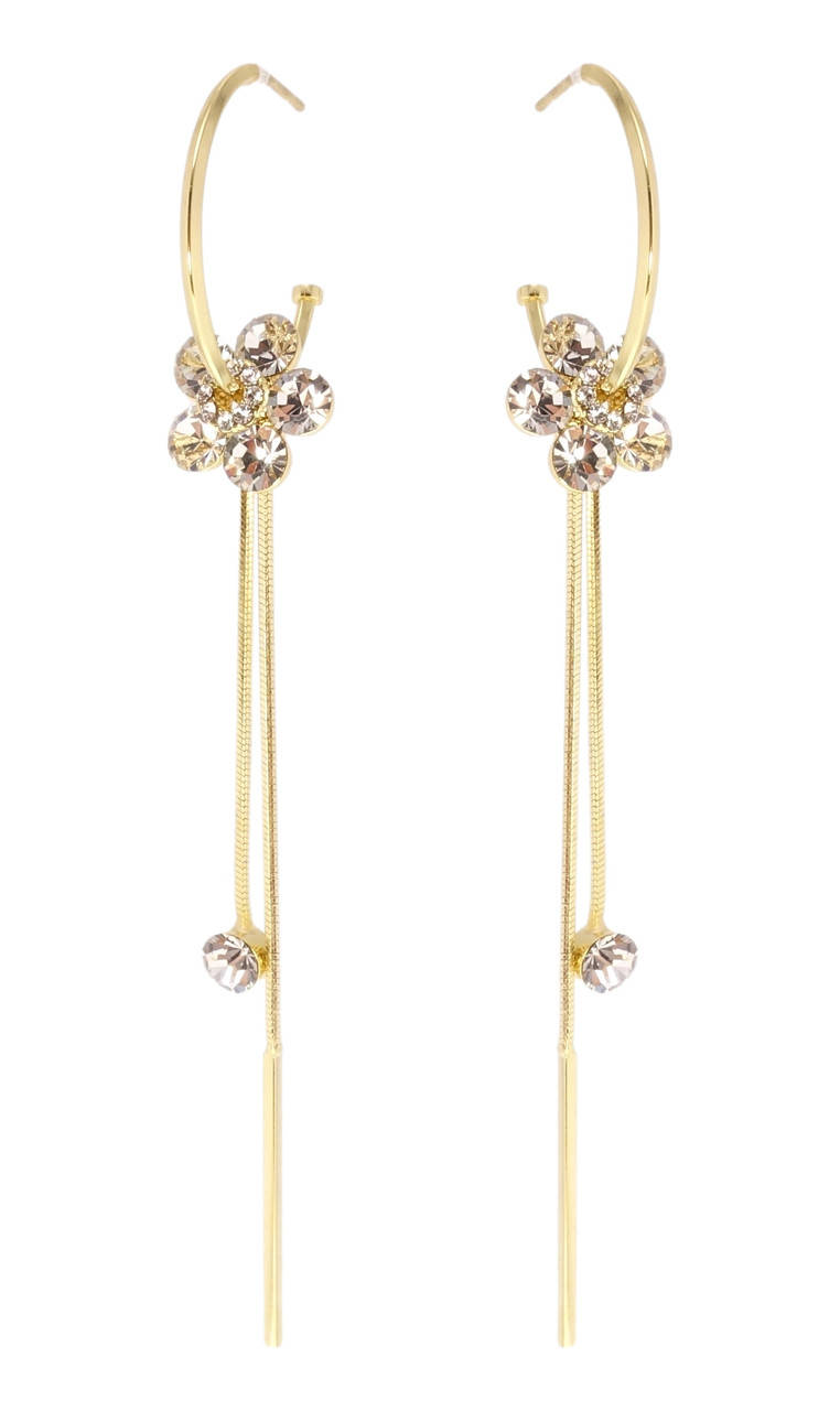 Серьги Xuping JEAN GOUJON Позолота 14K игла серебро 925 гвоздики (пусеты) "Кристальные цветочки на кольцах"
Серьги Xuping JEAN GOUJON Позолота 14K игла серебро 925 гвоздики (пусеты) "Кристальные цветочки на кольцах"