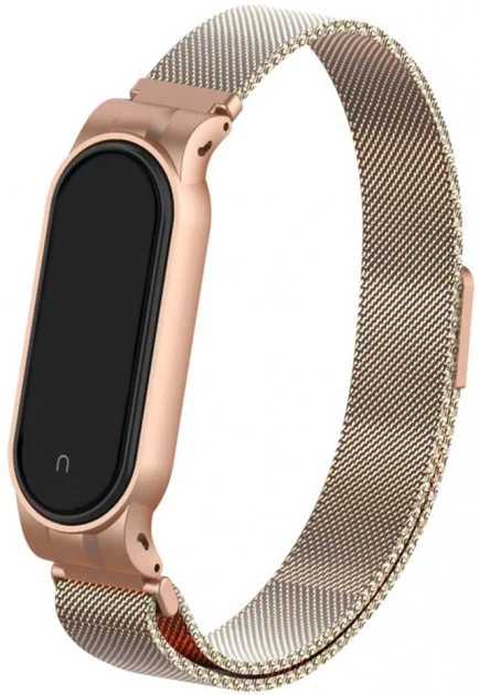 Ремешок для фитнес-трекера Xiaomi Mi Band / Сяоми Ми Бенд 5/6 Миланская петля / Milanese Loop Золотой
Ремешок для фитнес-трекера Xiaomi Mi Band / Сяоми Ми Бенд 5/6 Миланская петля / Milanese Loop Золотой