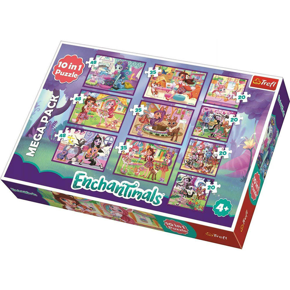 Пазл 10 в 1 "Приключения Энчантималс", 4х20-3х35-3х48 элементов Trefl Mattel Enchantimals (5900511903546)
Пазл 10 в 1 "Приключения Энчантималс", 4х20-3х35-3х48 элементов Trefl Mattel Enchantimals (5900511903546)