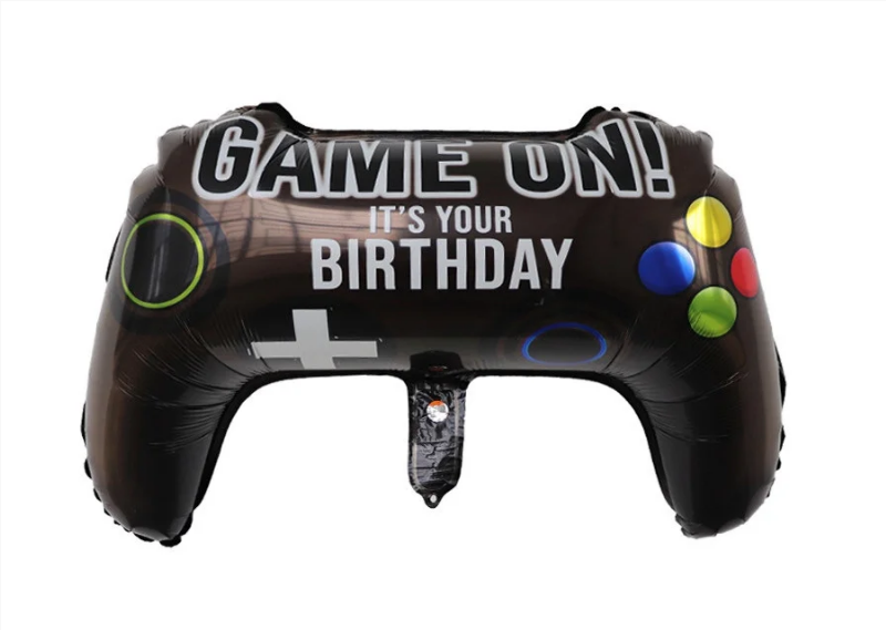 Фольгированный шар Игровой джойстик Game On 64х37 см (Китай) в упаковке, Разные цвета 
Фольгированный шар Игровой джойстик Game On 64х37 см (Китай) в упаковке, Разные цвета
