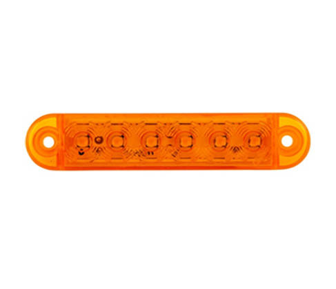 Фонарь габаритов 12-24v желтый 6LED маркерный прицепа светодиодный (производство FR Турция)
Фонарь габаритов 12-24v желтый 6LED маркерный прицепа светодиодный (производство FR Турция)