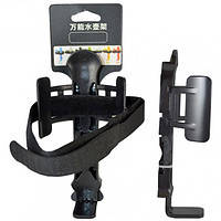 Флягодержатель универсальный на липучке,на хомутах,регулируемый,на раму 
Флягодержатель универсальный на липучке,на хомутах,регулируемый,на раму