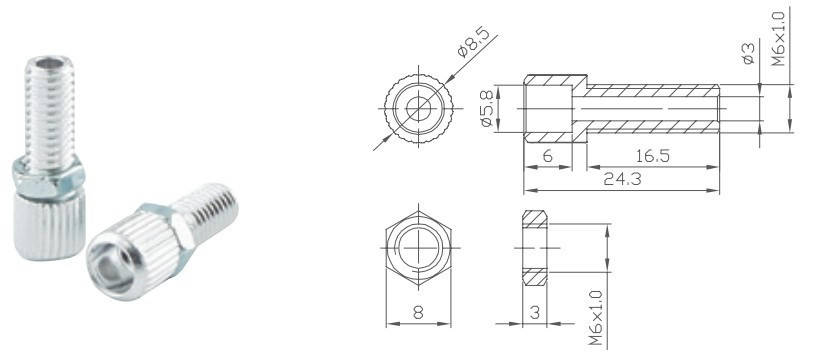 Винт Alligator для настройки механических тормозов на каліпері. упаковка 10 шт 
Винт Alligator для настройки механических тормозов на каліпері. упаковка 10 шт