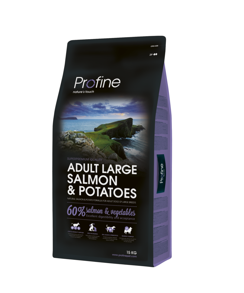 Сухой корм Profine Dog Adult Large Breed Salmon & Potatoes для взрослых собак крупных пород с лососем 15 кг
Сухой корм Profine Dog Adult Large Breed Salmon & Potatoes для взрослых собак крупных пород с лососем 15 кг