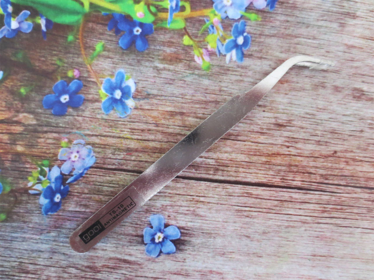 Пинцет изогнутый антимагнитный, 115 мм, 1шт
Пинцет изогнутый антимагнитный, 115 мм, 1шт