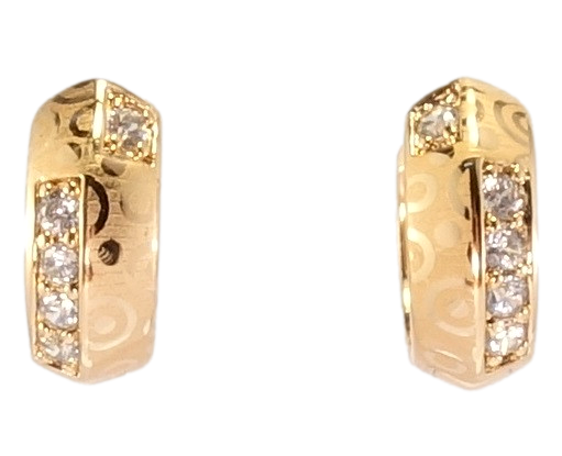 Серьги Xuping Позолота 18K колечки "Комбинированный Узор Напыление Круги и Инкрустация Цирконий"
Серьги Xuping Позолота 18K колечки "Комбинированный Узор Напыление Круги и Инкрустация Цирконий"