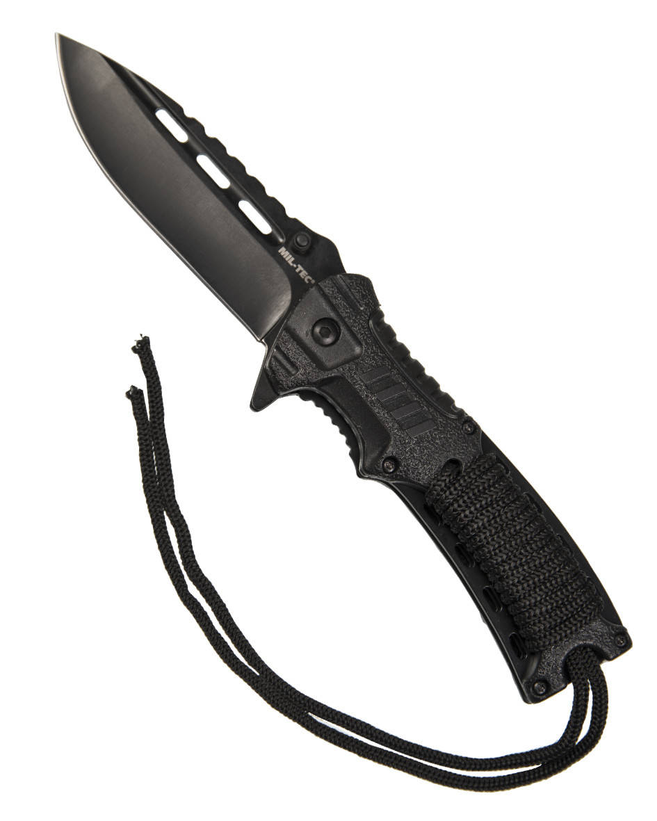 Hож складной EINHANDMESSER PARACORD M.FIRE STARTER паракорд огниво свисток MIL-TEC, Черный
Hож складной EINHANDMESSER PARACORD M.FIRE STARTER паракорд огниво свисток MIL-TEC, Черный