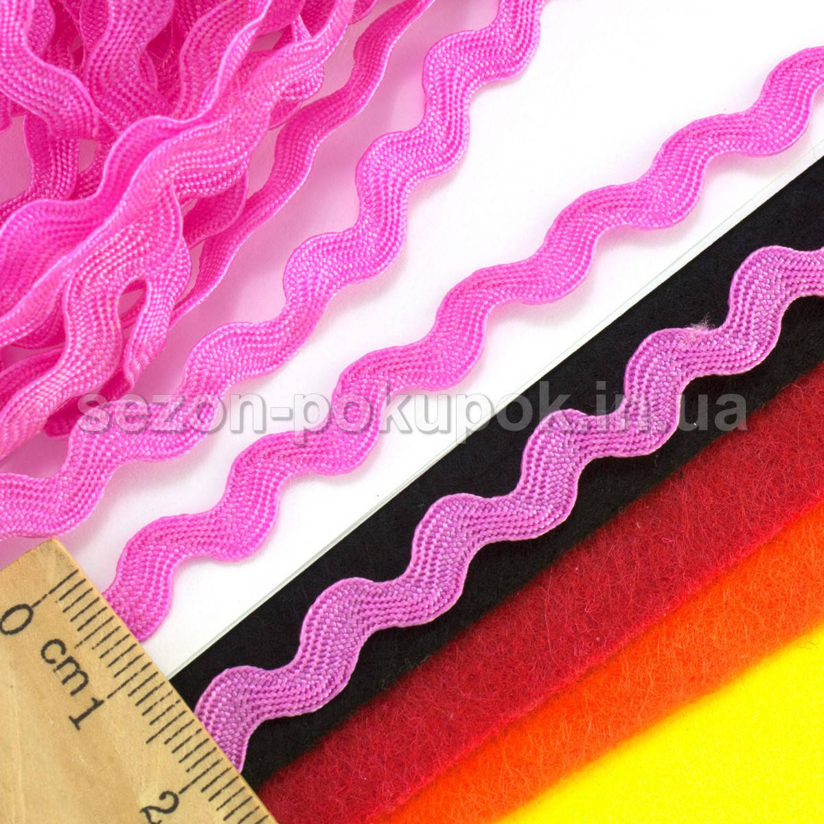 (23 метра) Тесьма "Вьюнок" (ширина 8мм) Цвет-Розовый
(23 метра) Тесьма "Вьюнок" (ширина 8мм) Цвет-Розовый