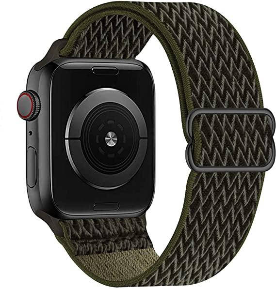 Тканевый ремешок STR Buckle Solo Loop for Apple Watch 41/40/38 mm (Series SE/7/6/5/4/3/2/1) - Army Green
Тканевый ремешок STR Buckle Solo Loop for Apple Watch 41/40/38 mm (Series SE/7/6/5/4/3/2/1) - Army Green