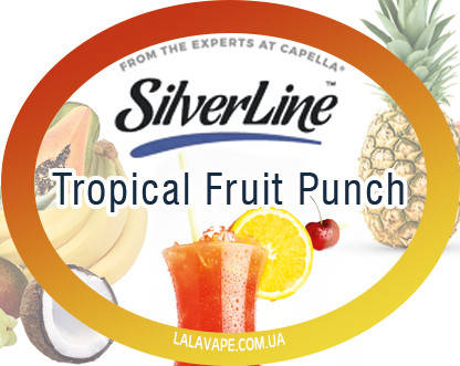 Ароматизатор SilverLine Capella Tropical Fruit Punch (Тропический фруктовый пунш) 30мл 
Ароматизатор SilverLine Capella Tropical Fruit Punch (Тропический фруктовый пунш) 30мл
