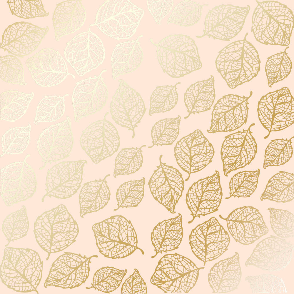 Папір односторонній з фольгуванням - Golden Delicate Leaves Beige - Fabrika Decoru - 30x30
Папір односторонній з фольгуванням - Golden Delicate Leaves Beige - Fabrika Decoru - 30x30