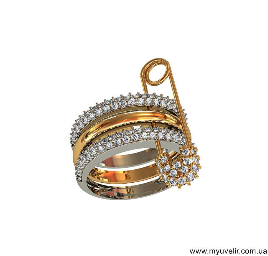 Кольцо С Булавкой 
Кольцо С Булавкой