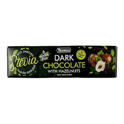 Шоколад Торрас чорний з фундуком без цукру Torras stevia dark hazelnuts 300g 15шт/ящ (Код : 00-00005478)
Шоколад Торрас чорний з фундуком без цукру Torras stevia dark hazelnuts 300g 15шт/ящ (Код : 00-00005478)
