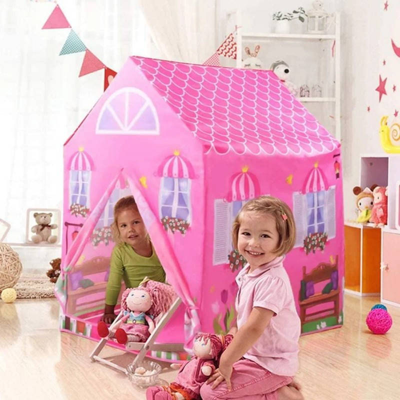 Детская разборная игровая палатка-домик для девочек Princess Home розовая для детей
Детская разборная игровая палатка-домик для девочек Princess Home розовая для детей
