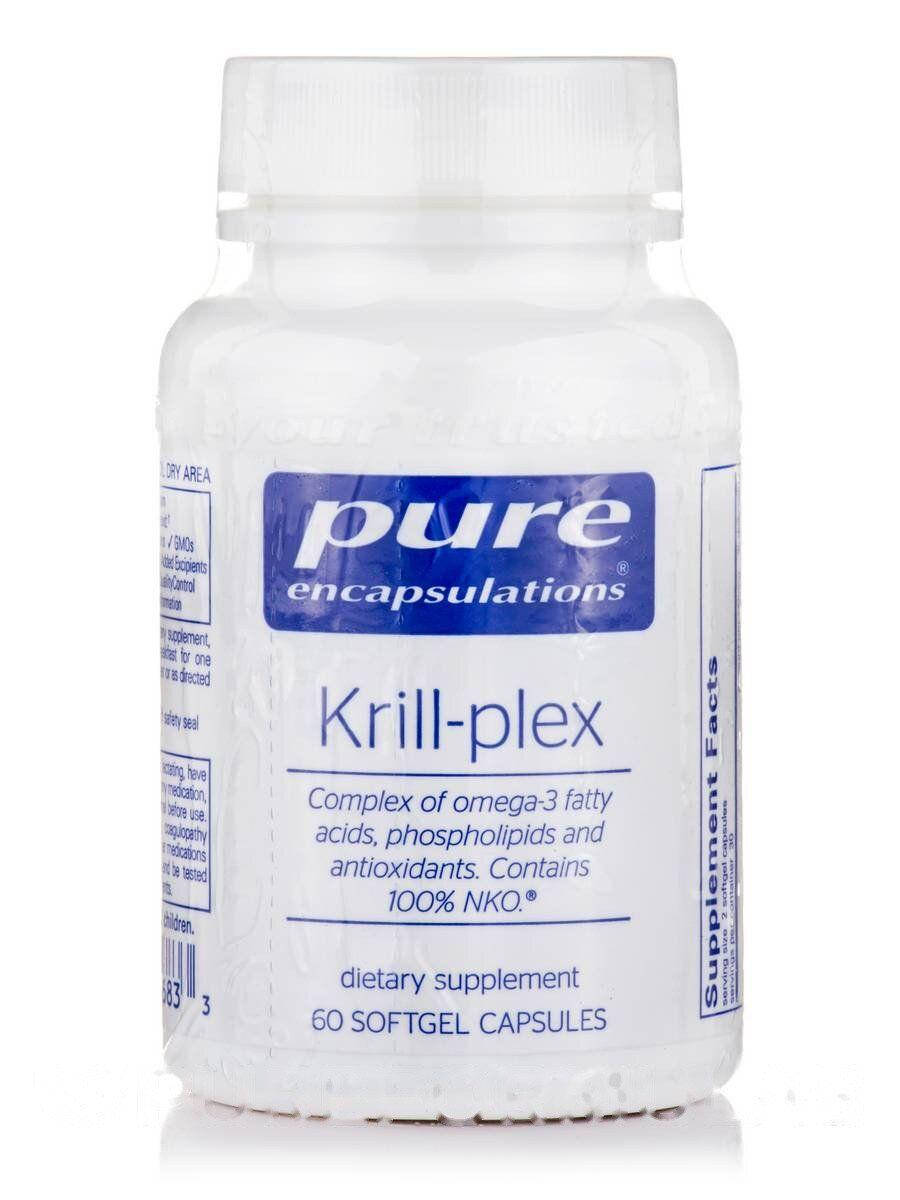 Омега-3 жирные кислоты, фосфолипиды и антиоксиданты, Krill-plex, Pure Encapsulations, 60 капсул (PE-00683)
Омега-3 жирные кислоты, фосфолипиды и антиоксиданты, Krill-plex, Pure Encapsulations, 60 капсул (PE-00683)