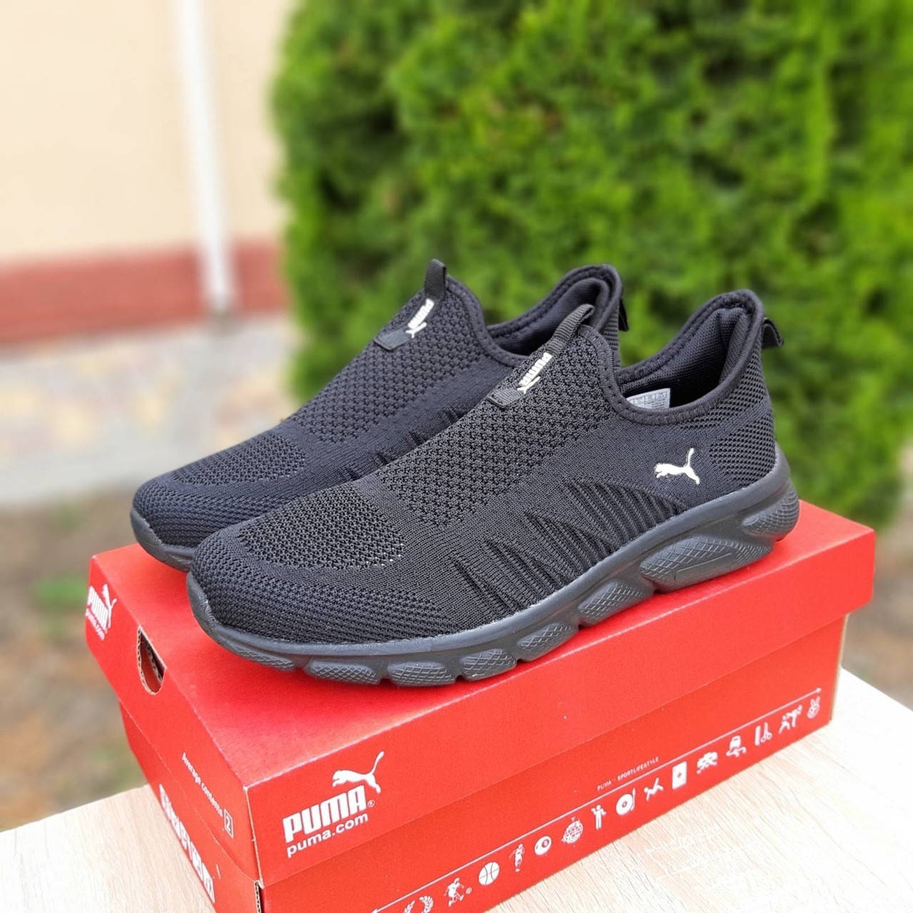 Puma мужские летние черные кроссовки без шнурков. Весенние мужские на сетке кроссы 42, Черный
Puma мужские летние черные кроссовки без шнурков. Весенние мужские на сетке кроссы 42, Черный