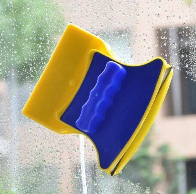 Магнитная щетка для мытья окон Double Side Glass Cleaner, магнитный скребок для стекол, Синий
Магнитная щетка для мытья окон Double Side Glass Cleaner, магнитный скребок для стекол, Синий